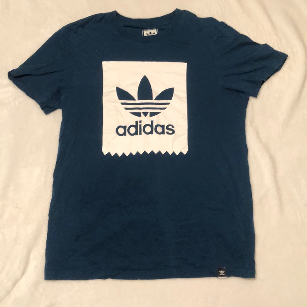 Adidas navy blue shirt